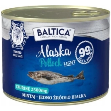 Baltica BALTICA EXCELLENT Karma mokra kot Mintaj L