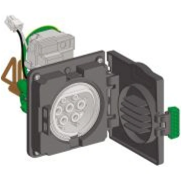 T2 socket-outlet subassembly 3-Ph IEC - Smart Wall