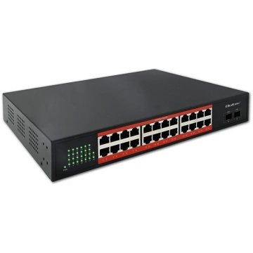 Gigabit Ethernet SWITCH PoE 24xRJ45 2xSFP