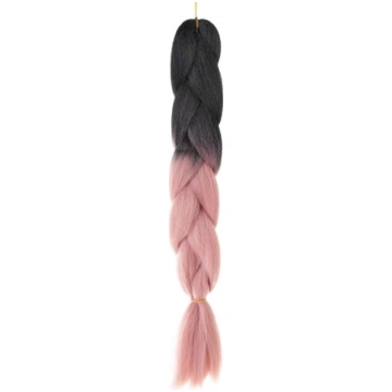 Kanekalons Sintētiskās Ombre Afro Bizes Frizūrām 6