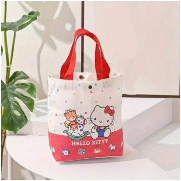 Sanrio Hello Kitty Kaķu Kokvilnas Soma - Gudrs Zīm