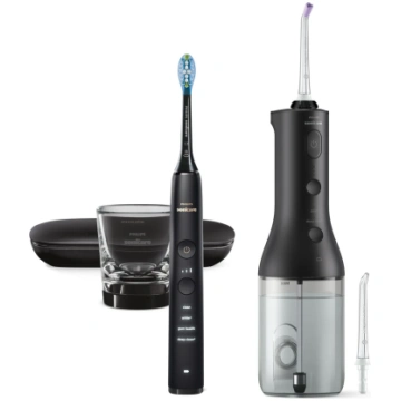Philips Sonicare irigators un elektriskā zobu suka