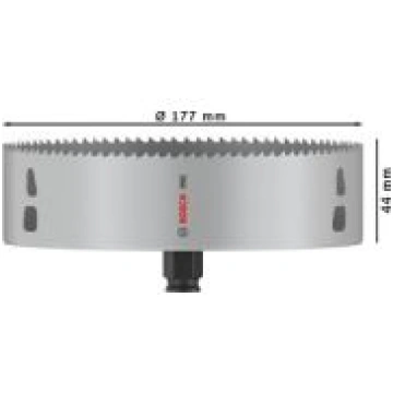 177 mm PRO caurumzāģis PC Plus Multi Material 2608