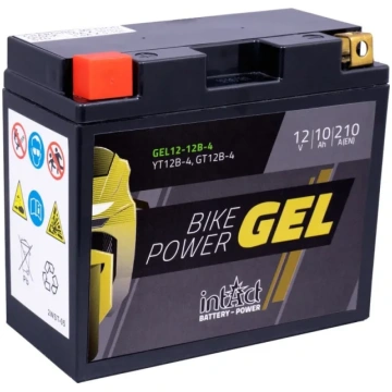 150 x 69 x 130 + - Intact Bike Power GEL 12V 10Ah(