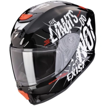 EXO-JNR AIR BOUM Black-White KIDS HELMET SCORPION