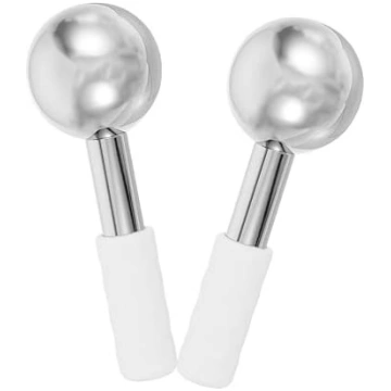 Healeved Pack of 2 Face Ice Balls Neck Massager Ma