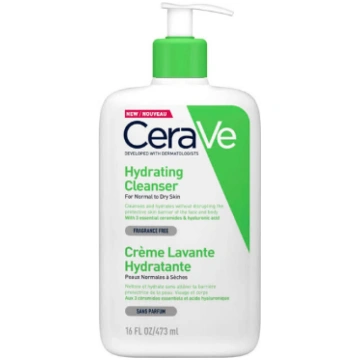 CeraVe Hydrating Mitrinošs sejas attīrītājs Gēls 4