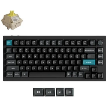 KEYCHRON KEYBOARD WRL Q1 ULTRA/BLACK Q1U-M4 KEYCHR