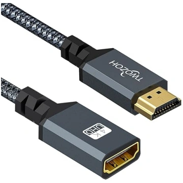 Twozoh HDMI pagarinājuma kabelis 0,5 m, HDMI pagar