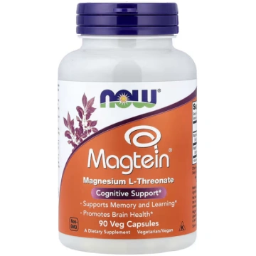 NOW Foods, Magtein®, 90 Veg Capsules