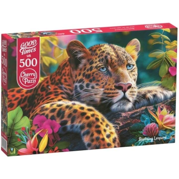 Puzle CherryPazzi Reclining Leopard 500 d