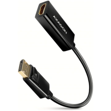 AXAGON Active DisplayPort to HDMI Adapter, 0.15 m 
