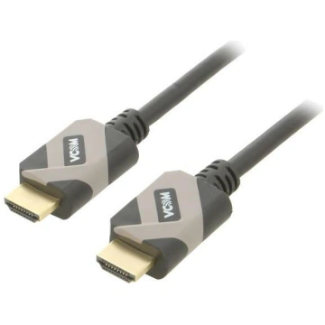 Cable; HDMI plug,both sides; PVC; 2m; black; black