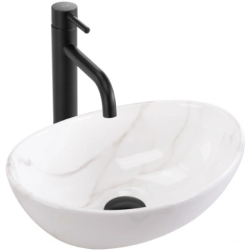 Rea Sanitary Umywalka nablatowa Rea Sofia Mini Clo