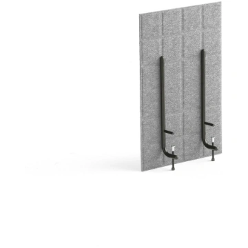Galda starpsiena Split, 400x600 mm, gaiši pelēka