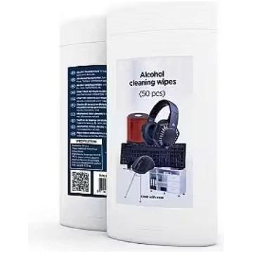 Gembird Alcohol cleaning wipes 50pcs (CK-AWW50-01)