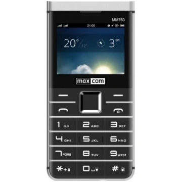 Telefons MaxCom MM 760 Dual Sim Black Maxcom MM760