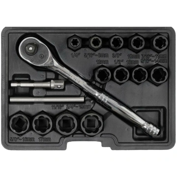 Yato YT-05897 screw/bolt extractor 16 pc(s)