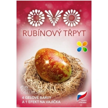 Lieldienu Olu krāsas 4+1 gab. gēla rubīna efekts B