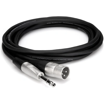 Kabelis Hosa Jack 6.3mm - Xlr 3.05m Sudraba (hsx-0