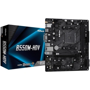 Mātesplate b550m-hdv ASROCK