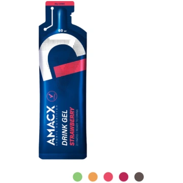 Amacx Drink Gel - Carbohydrate Gel - 60ml Cola Caf