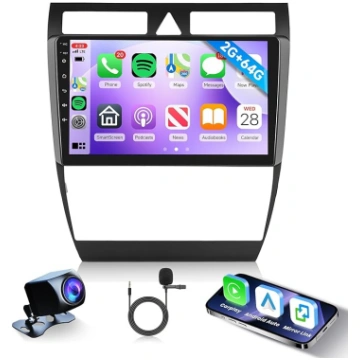 2G + 64G bezvadu Carplay Android auto radio 2 DIN 