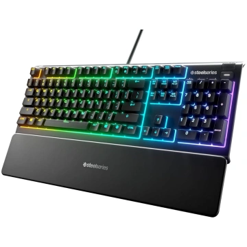 SteelSeries Apex 3 spēļu tastatūra ar 10 zonu RGB
