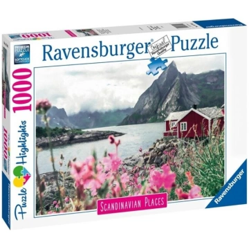 Puzle Ravensburger Reine Lofoten Norway, 1000 gab.