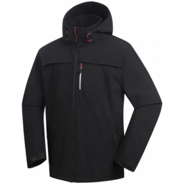 Ziemas jaka ar kapuci PESSO Softshell Atlanta, mel