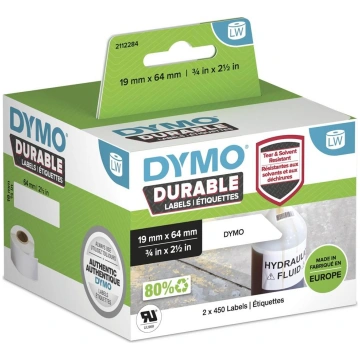 DYMO LabelWriter Durable Industrial Labels | 19mm