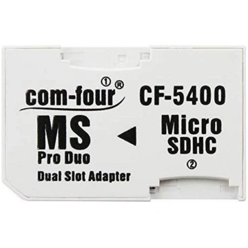 Com-four® Dual Micro SDHC uz MS Pro Duo adapteris 