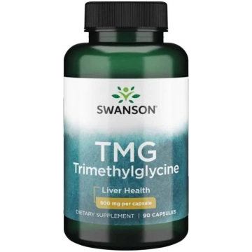 Swanson TMG (trimetilglicīns), 500 mg - 90 kapsula