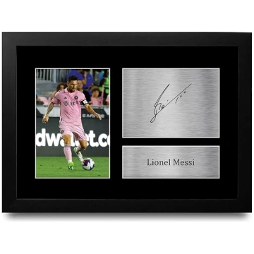 HWC Trading FR A4 Lionel Messi Inter Miami suvenīr