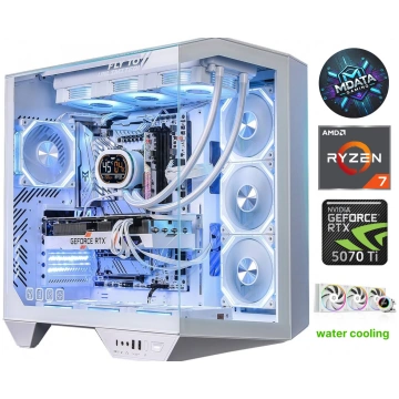 Stacionārs dators Mdata AMD Ryzen 7 7800X3D, 5 TB,