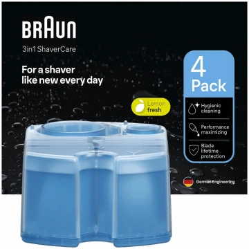 BRAUN CCR4 3-in-1 ShaverCare Cleaning Cartridge