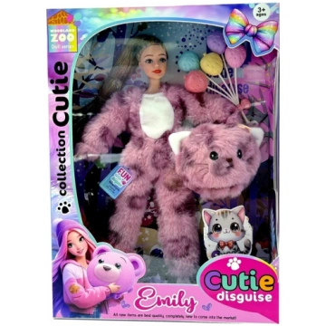 NO BRAND Lelle Emily With Cat Costume QJ201D, 32 c