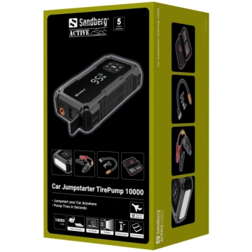 Sandberg Car Jumpstarter TirePump 10000 Car Jumpst