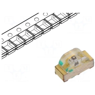 LED | SMD | 0604 | amber | 28.5÷95mcd | 1.6x1x0.6m