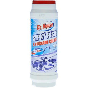 DR.HOUSE Tīrīšanas pulveris ar hloru, 500 g