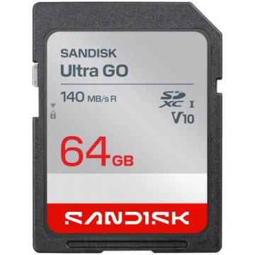 SanDisk Ultra GO 64 GB SDXC UHS-I | SDSDUGN-064G-G