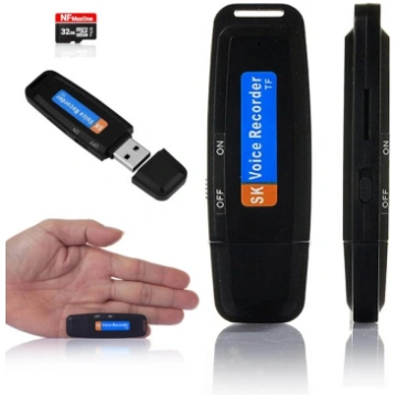 Diktofons Balss ierakstītājs 32GB, mini, 100 stund