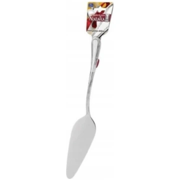 Natalia lāpstiņa kūkai 24 cm sudraba krāsā