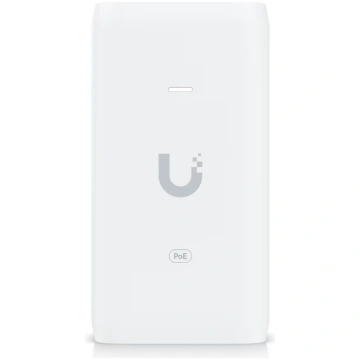 Ubiquiti U-PoE PoE adapteris (15W), balts