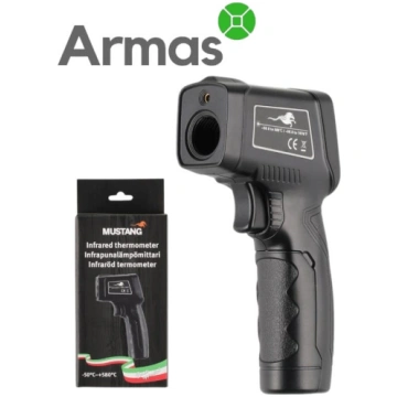 Infrasarkano staru termometrs -50 - 580 °C | ARMAS