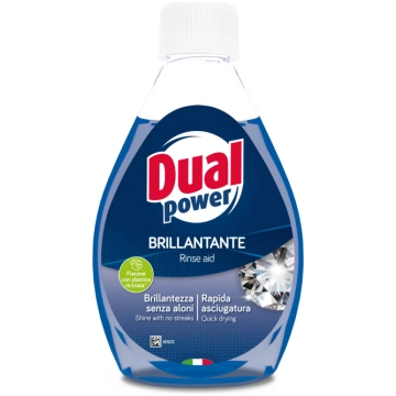 DUAL POWER Skalošanas līdzeklis trauku mazgājamai 