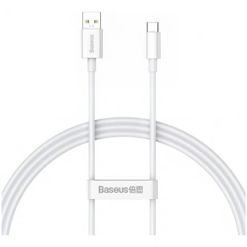 Data and Charging Cable USB-A - USB-C Baseus Super