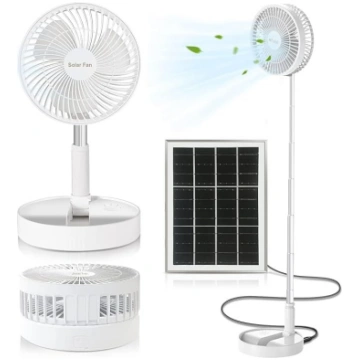 BoloShine saliekamais grīdas ventilators, mini tel