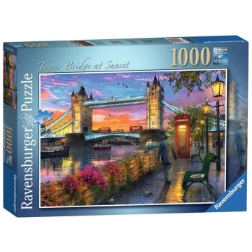 Ravensburger - Puzzle - Tower Bridge At Sunset 100