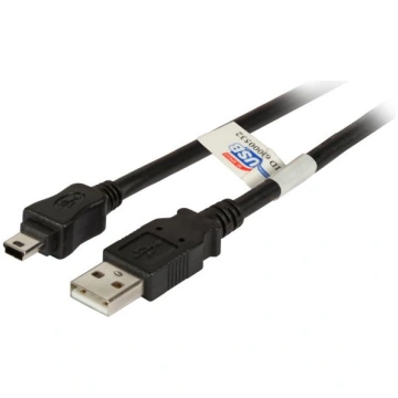 EFB USB2.0 Kabel A-Mini B (5polig) St.-St. 0.5m sw